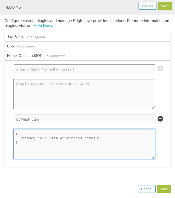 plugin params